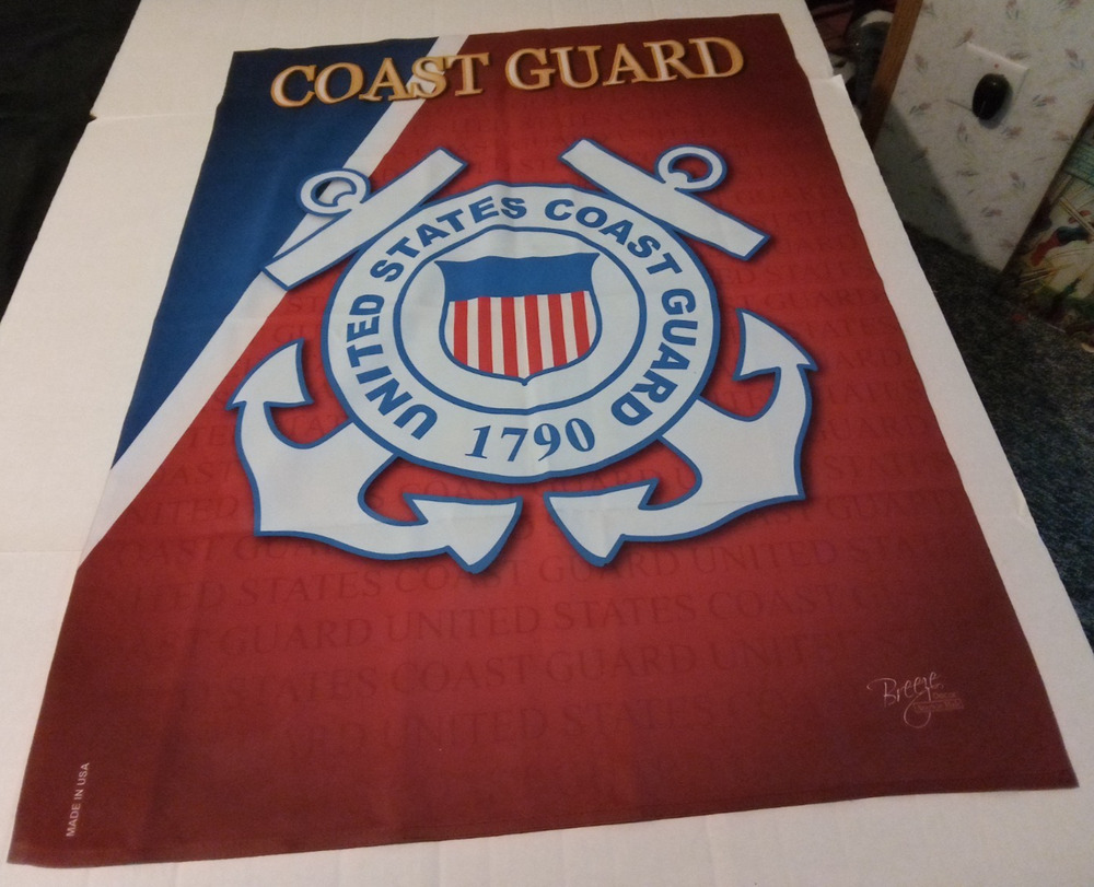 Breeze Decor 28" X 38" United States Coast Guard Flag
